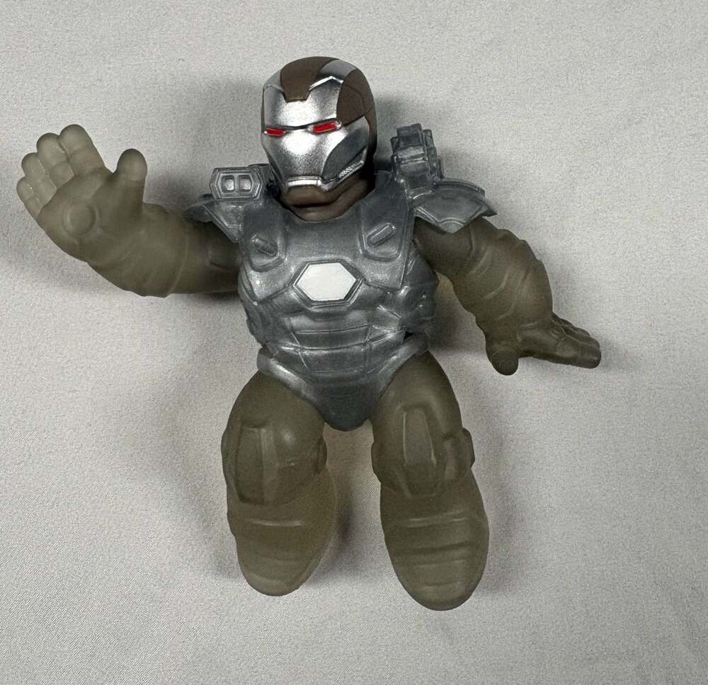 Heroes of Goo Jit Zu Marvel Goo Shifters Armored Energy War Machine Stretchy Act